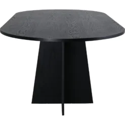 Skånska Möbelhuset Bootcut Matbord 230 X 115 Cm - Svart -Stolar affär ca7aa0271c29017e689116b579338bdb12