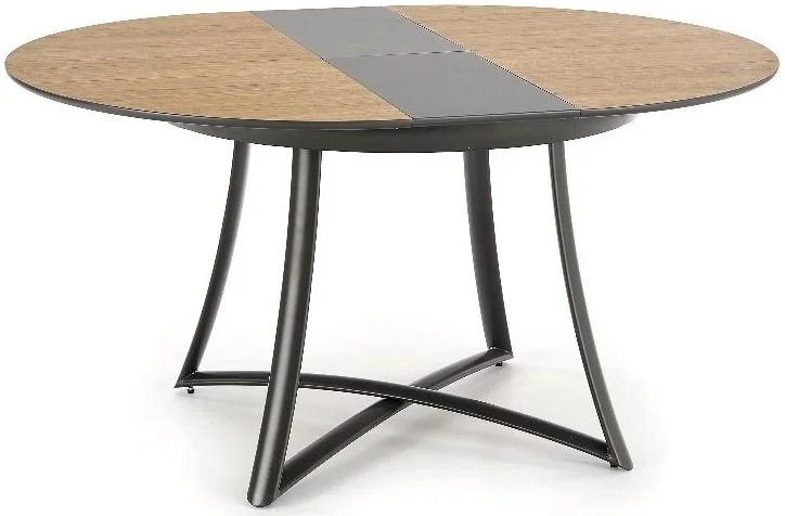 Skånska Möbelhuset Colton Runt Matbord 118 Till 148 Cm - Ek/svart 5 Skånska Möbelhuset Colton Runt Matbord 118 Till 148 Cm - Ek/svart - Bild 3