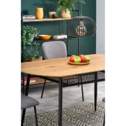 Skånska Möbelhuset Rankin Matbord 160 Cm - Ek/svart -Stolar affär cd14d4a819e9530d73025a1a7655d0a98b