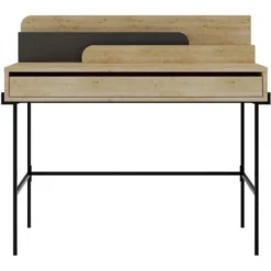 Skånska Möbelhuset Leila Skrivbord 108x60 Cm - Ek/antracit -Stolar affär cdb62f63b95c7f4a83b4b0cd299569803e