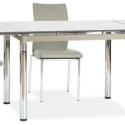 Skånska Möbelhuset Sarai 110-170 Cm Matbord - Grå/krom