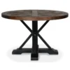 Skånska Möbelhuset Tuva Runt Matbord Ø120 Cm - Brun / Svart -Stolar affär ceeb44f02dc2a60b19d338bff7504baff6