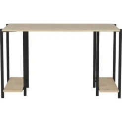 Skånska Möbelhuset Academy Skrivbord 125,2 X 60 Cm - Svart/ek -Stolar affär cf0bcb1dd8906ce579334d6956f621b79d