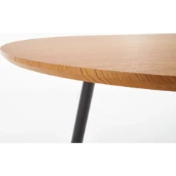 Skånska Möbelhuset Rocky Matbord 120-160 Cm - Ek/svart -Stolar affär d28db2bf311d5952226e7e90b95070a14d