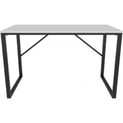 Skånska Möbelhuset Layton Skrivbord 120 X 60 Cm - Svart/vit -Stolar affär d44347b3fa74d42c1d0691126f3dbe08b9