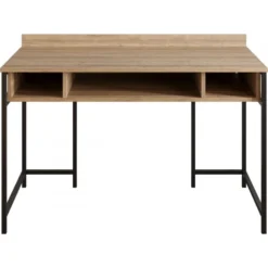 Skånska Möbelhuset Tumata Skrivbord 119,5x62 Cm - Svart/valnöt -Stolar affär d454b4c583f7389bc13984874e20ee29b9