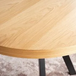 Skånska Möbelhuset Domingo Matbord 100-250 Cm - Ek/svart -Stolar affär d472da6c11e3083d829ad09bdc13f1fdeb