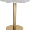 HOUSE NORDIC Bolzano Matbord - Marmorimitation/mässing - ø70 -Stolar affär d49afc2182c6ce3fbeb46a51f818084078