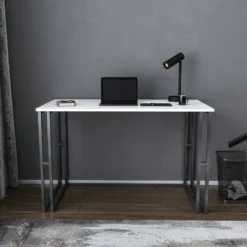 Skånska Möbelhuset Kane Skrivbord 120 X 60 Cm - Svart/vit -Stolar affär d63c368c8b247f559335ffe200c535732e