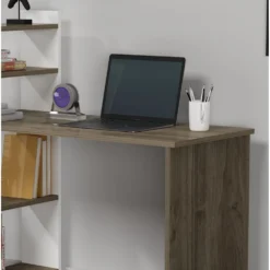 Skånska Möbelhuset Enna Skrivbord 110 X 50 Cm - Valnöt/vit -Stolar affär d74a220392d86a2e2cf0206b87ecd05bee