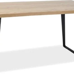 Skånska Möbelhuset Falcon Matbord 150 Cm - Ekfaner/svart