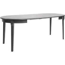 Skånska Möbelhuset Lucan 2 Matbord 95-195 X 95 Cm - Grafit -Stolar affär da02ceaed469d2ec535cf0d77b730e789b