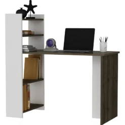 Skånska Möbelhuset Enna Skrivbord 110 X 50 Cm - Valnöt/vit -Stolar affär db470c719345b4b2ea0381267e8db0070e