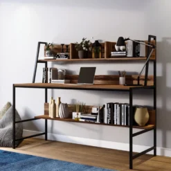 Skånska Möbelhuset Ceren Skrivbord 140 X 60 Cm - Valnöt -Stolar affär dbfc1b203c0a42b851fb41fc008aafd7f6