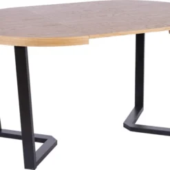 Skånska Möbelhuset Parker Matbord 100-250 Cm - Ek/svart -Stolar affär dc22b216778c6b7cddb0a3188a5a2470bd