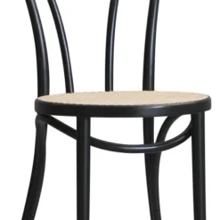 Fameg No 18 Matstol Med Rottingsits - Svart