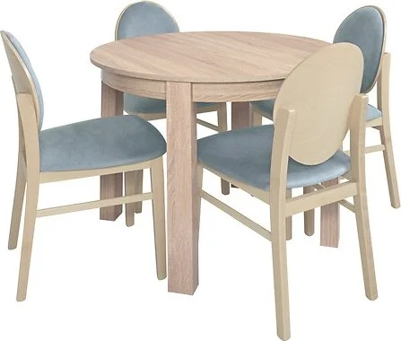 Skånska Möbelhuset Bernardin Matstol - Ljusgrå 6 Skånska Möbelhuset Bernardin Matstol - Ljusgrå - Bild 4