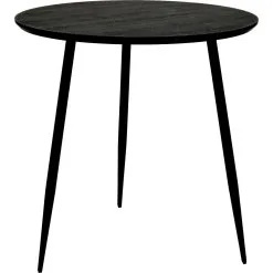 Stolar affär 19 Skånska Möbelhuset Smokey Matbord 80 Cm - Svart