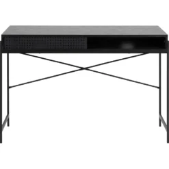 Skånska Möbelhuset Angus Skrivbord 110x50 Cm - Svart -Stolar affär dee8aaac56df82594b38d80ba0b8d1ff52