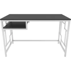 Skånska Möbelhuset Kennesaw Skrivbord 120 X 60 Cm - Vit/antracit -Stolar affär df7138e61f8d565e7192ff8882f4eb8fee