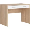 Skånska Möbelhuset Nepo Plus Skrivbord Med 2 Lådor 100 X 59 Cm - Ljus Ek/vit -Stolar affär df775bf744358071a980a002de25cd8541