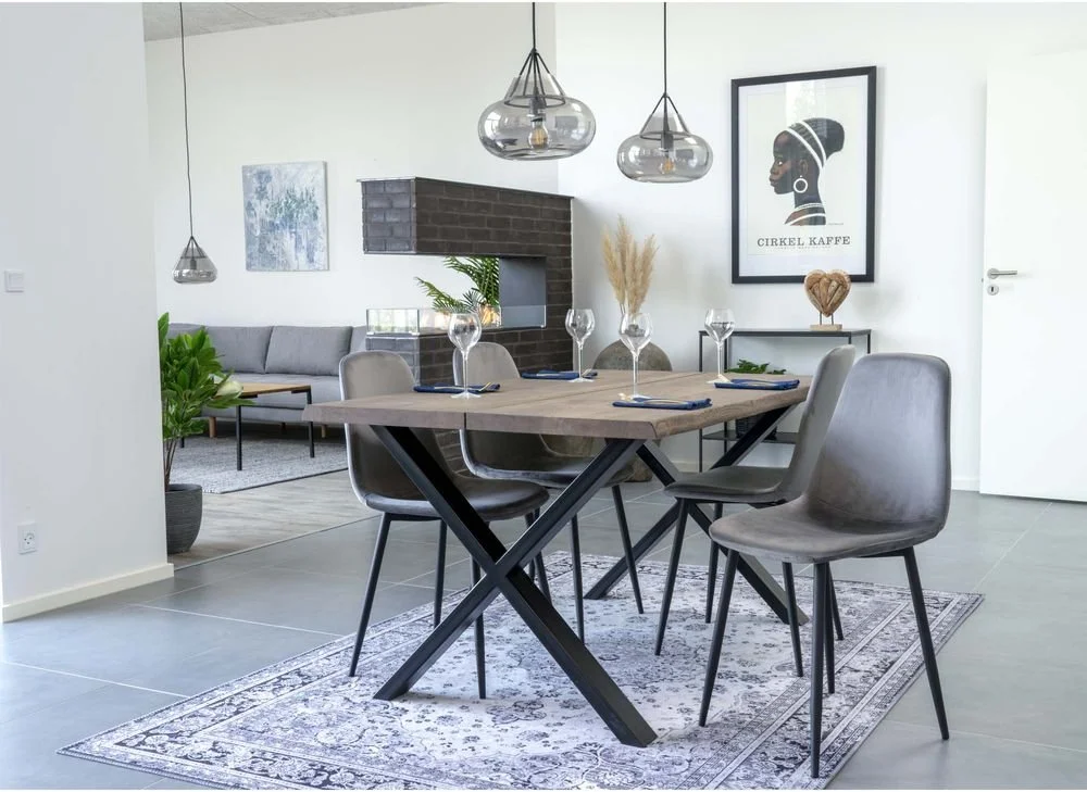 HOUSE NORDIC Toulon Matbord - Rökt Ek - 140x95x76x4 8 HOUSE NORDIC Toulon Matbord - Rökt Ek - 140x95x76x4 - Bild 7