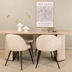 Skånska Möbelhuset Bianca Matbord 200x90 Cm - Whitewash