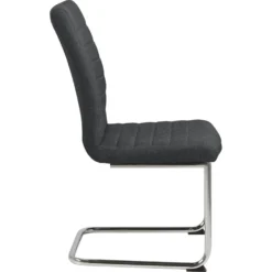 Skånska Möbelhuset Moon Matstol - Grå/krom -Stolar affär e04b1b26d095df80e3c85c4d992d036086