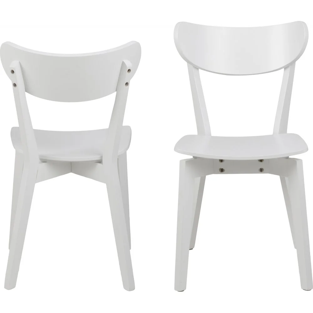 Skånska Möbelhuset Roxby Matstol - Vit 4 Skånska Möbelhuset Roxby Matstol - Vit - Bild 2