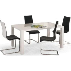 Skånska Möbelhuset Johanna Matbord 120-160 Cm - Vit -Stolar affär e065f59582c9055c949885f85f1ff01ece