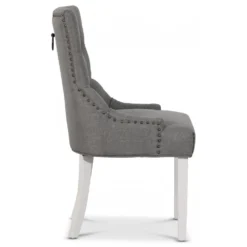 Skånska Möbelhuset Decotique Stol Med Antika Nitar (rygghandtag) - Grå/Vit 9 Skånska Möbelhuset Decotique Stol Med Antika Nitar (rygghandtag) - Grå/Vit -Stolar affär e0abe62dfcd250bb4a7470f2eadc72e711