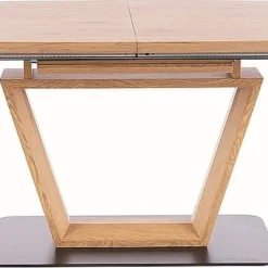 Skånska Möbelhuset Santiago Matbord 160-220 Cm - Ek/svart -Stolar affär e1510dc7c4f536b572dc685e467c9701fb