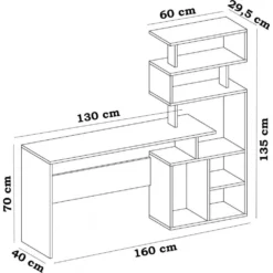 Skånska Möbelhuset Next Skrivbord 160x29,5 Cm - Vit -Stolar affär e1a649792e1ff0c17f04aaf0afcc99ec0c
