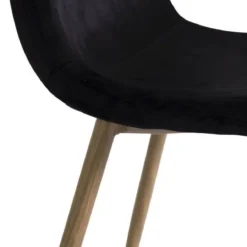 Skånska Möbelhuset Bridge Matstol - Ekimitation/svart Sammet -Stolar affär e2c479803b05ae63bd2780b1d65fda4c4c