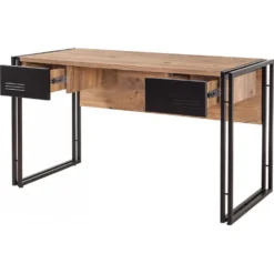 Skånska Möbelhuset Cosmo Siesta Skrivbord 139x60 Cm - Furu/svart -Stolar affär e2d86f0ececff269695c210136ddc254be