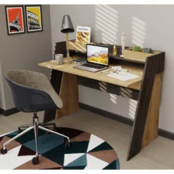 Skånska Möbelhuset Broklyn Skrivbord 123,6 X 59,6 Cm - Ek/brun