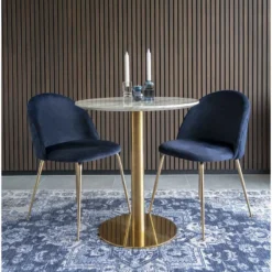 HOUSE NORDIC Bolzano Matbord - Marmorimitation/mässing - ø70 16 HOUSE NORDIC Bolzano Matbord - Marmorimitation/mässing - ø70 -Stolar affär e3e3f65db034cb09deebb1b57beb523b48