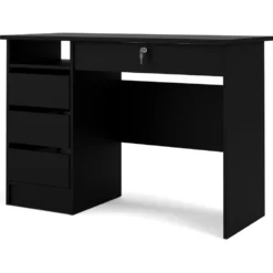 Skånska Möbelhuset Function Plus Skrivbord Med 3 Lådor 109,3 X 48,5 Cm - Svart -Stolar affär e42d3cdd94ef205d5ca1cd00ea3935bd49