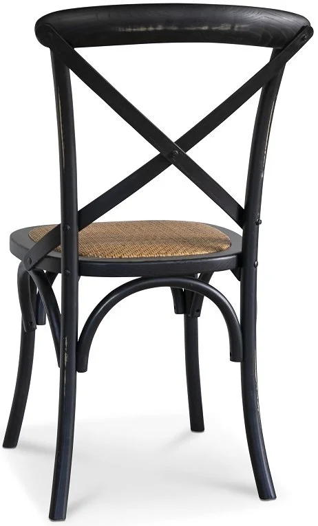 Skånska Möbelhuset Gaston Stol I Böjträ Med Rottingsits - Antik Svart 6 Skånska Möbelhuset Gaston Stol I Böjträ Med Rottingsits - Antik Svart - Bild 4