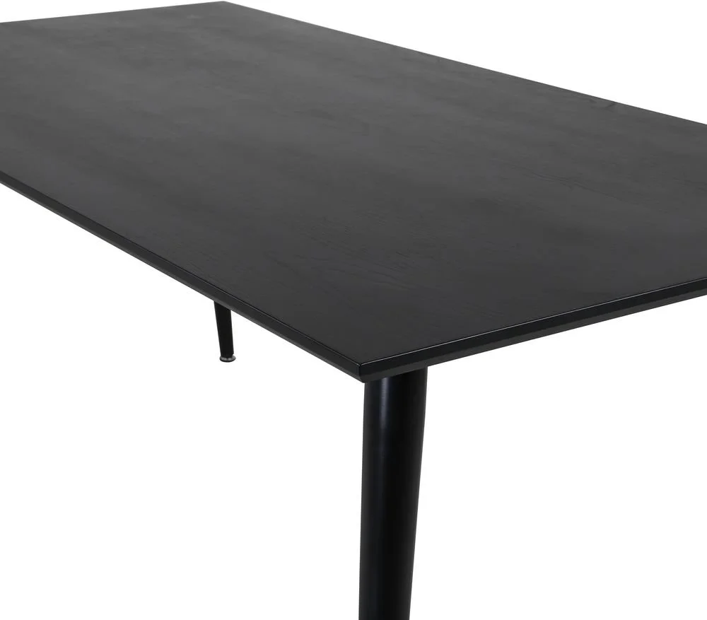 Skånska Möbelhuset Dipp Matbord 180x90 Cm - Svartbetsad Ekfanér 5 Skånska Möbelhuset Dipp Matbord 180x90 Cm - Svartbetsad Ekfanér - Bild 3