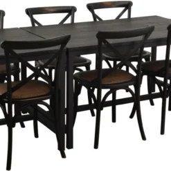 Skånska Möbelhuset Rowland Matbord 140 Cm - Svart Alm -Stolar affär e5a296c656b6db5ad03942e0e17ec1b455