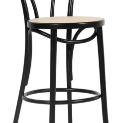 Fameg No 18 Barstol Med Rottingsits - Svart