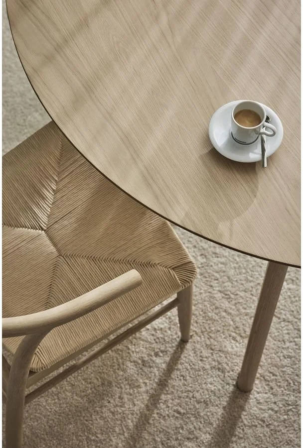 Skånska Möbelhuset Sagene Matbord 130 - Vitpigmenterad Ekfaner 7 Skånska Möbelhuset Sagene Matbord 130 - Vitpigmenterad Ekfaner - Bild 5