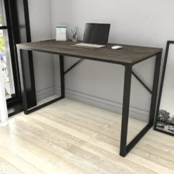 Skånska Möbelhuset Layton Skrivbord 120 X 60 Cm - Svart/mörkgrå -Stolar affär e7da20fa0011adb4057ed798f477863fa5