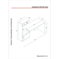 Skånska Möbelhuset Domingos Skrivbord 120x61,8 Cm - Vit 9 Skånska Möbelhuset Domingos Skrivbord 120x61,8 Cm - Vit -Stolar affär e802f5f2ad3caa373a8f19724263b07f28