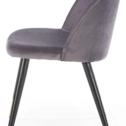 Skånska Möbelhuset Paulina Matstol - Grå (sammet) / Mässing -Stolar affär e80e1615633ad46f002d0f82906c2c1154