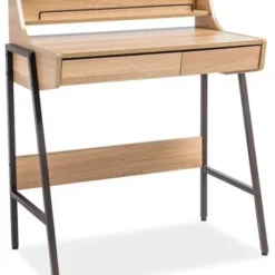 Skånska Möbelhuset Emerson Skrivbord 77x48 Cm - Ek/mörkbrun