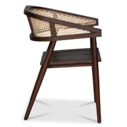 Skånska Möbelhuset Skaraborg Karmstol - Brun Mahogny/rotting -Stolar affär e9bc3de146e02265d61b398da44e9fed7f