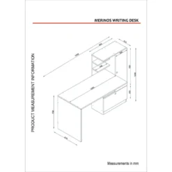 Skånska Möbelhuset Merinos Skrivbord 120x61,8 Cm - Vit 9 Skånska Möbelhuset Merinos Skrivbord 120x61,8 Cm - Vit -Stolar affär ea07e199a9fe64ce11e680b6821b85fc7b