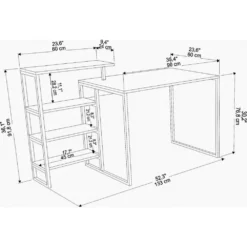 Skånska Möbelhuset Rino Skrivbord 133 X 60 Cm - Guld -Stolar affär ea53d3a2e5f418f046be4aad7c42cbff8e